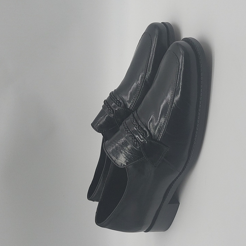 1403- Florsheim Men's Shoes Size 9.5 E Black Color NWT